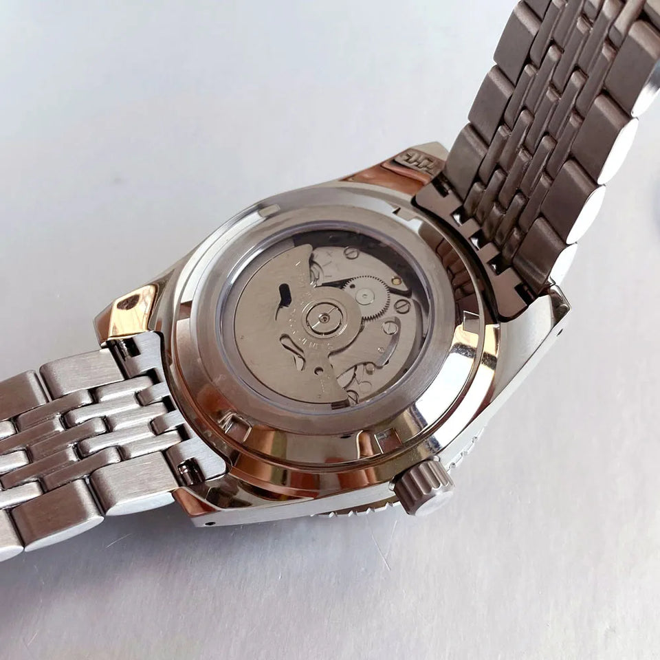 Tandorio 62MAS Style NH35A Automatic Watch For Men 200M Waterproof Diving Mechanical Watches Sapphire Glass Luminous New