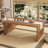 Japanese Style Pure Bamboo Foldable Coffee Table Real Wood Tatami Low Sitting Floor Mat Small Tea Table Window Seat Table
