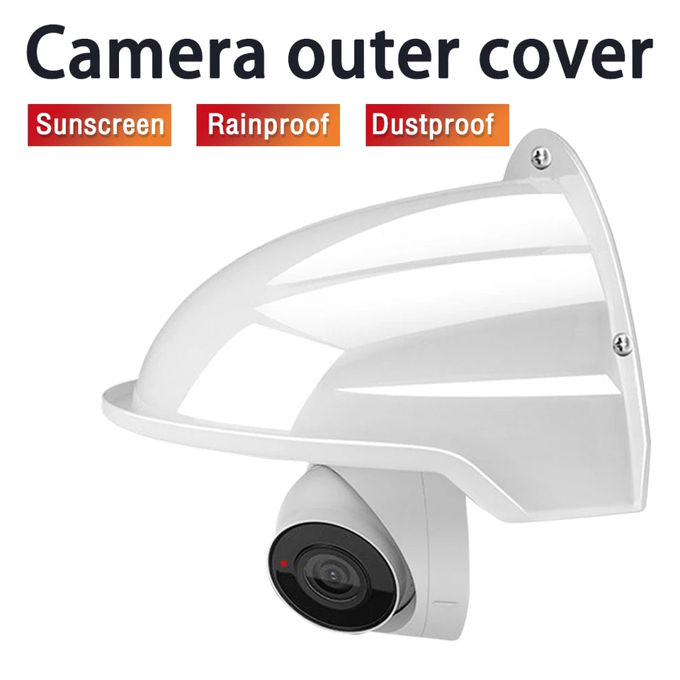 Security Camera Protection Case Protective Covers Shield Wall Waterproof Rainproof Cover for Nest Ring Arlo Dome Bullet Outdoor