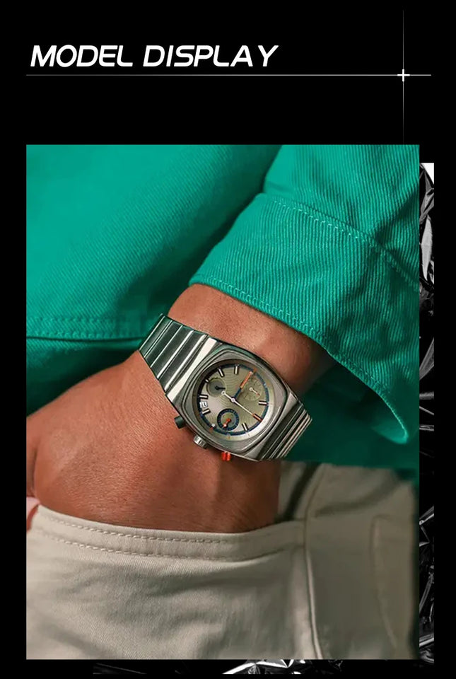 CILOA man vintage high-end Men automatic mechanical men's watches for men elegant Gifts male waterproof steeldive Men's watch