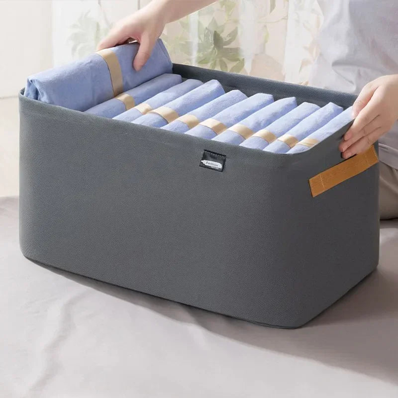 Collapsible Closet Organizer 10PCS Drawer Storage Bins for Clothing Pants and Toy Storage Home Bedroom Use