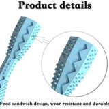 Puppy Teething Toy Dog Chew Stick Bite Resistant Leak Proof Food Dispenser Pet Teeth Cleaner Fun Chewer for Small Dogs