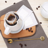 50pcs Coffee Filter Paper Bags Disposable Drip Coffee Bag Portafilter Hanging Ear Espresso Coffee Accessories Tea Tool