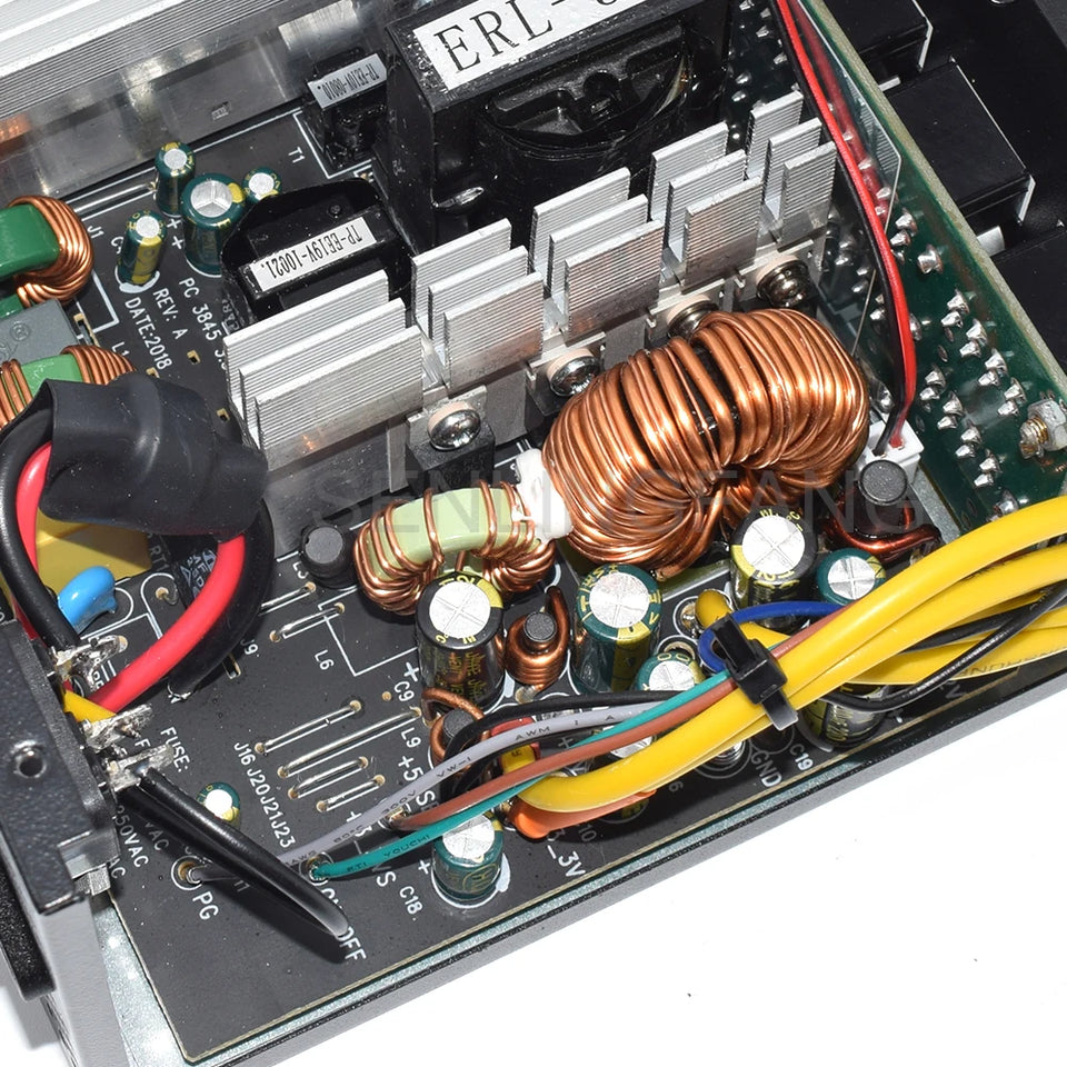 JULONGFENGBAO ATX 850W Full Modular RGB 80Plus Gold 20+4Pin 12V PSU Professional E-Sports Video Game Computer PC Power Supply