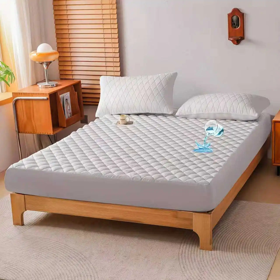 3D Air Fabric Thick Waterproof Mattress Cover Mattress Protector Soft Breathable Bed Fitted Sheet Single Double Bedroom Dormitor
