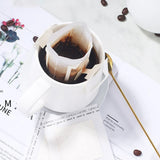 50pcs Coffee Filter Paper Bags Disposable Drip Coffee Bag Portafilter Hanging Ear Espresso Coffee Accessories Tea Tool