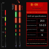 1Pcs Ultra Sensitive Electronic Float tail Electronic Floats Buoy Smart Float Top Gravity induction electronic tail drift