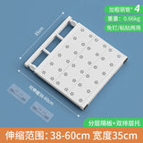 Adjustable Closet Organizer Shelf Set for Clothes ,Expandable Cabinet Divider for Dorm, Shoe Rack, Wardrobe Kitchen Storage Rack