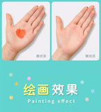 12/18/24 Colors Solid Quick-drying Gouache Stick Set for Children and Students To Draw Water-soluble Colorful Watercolor Pens