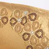 New Fashionable Coffee Color Peep Toe Ladies Shoes Matching Bag Set For Nigerian Women Wedding Party Pump
