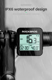 ROCKBROS Bike Computer GPS Speedometer Road Bike MTB IPX6 Waterproof Wireless Stopwatch Cycling Odometer Bicycle Accessories