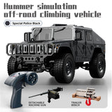 New JJRC C8835 RC Car Simulation 4x4 All-terrain RC Off-road Climbing Car Electric Remote Control Car Model with Light Toy Gift