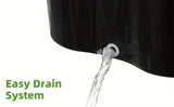 Heavy Duty Spin Mop and Bucket Set 360° Rotating Floor Cleaner with 3 Microfiber Mop Heads Adjustable Handle