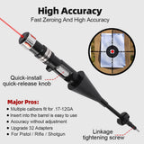 1356 Tactical Green Laser Sight Kit - Zero Scopes Without Ammo, Save Time & Money for Rifle/Pistol/Shotgun.