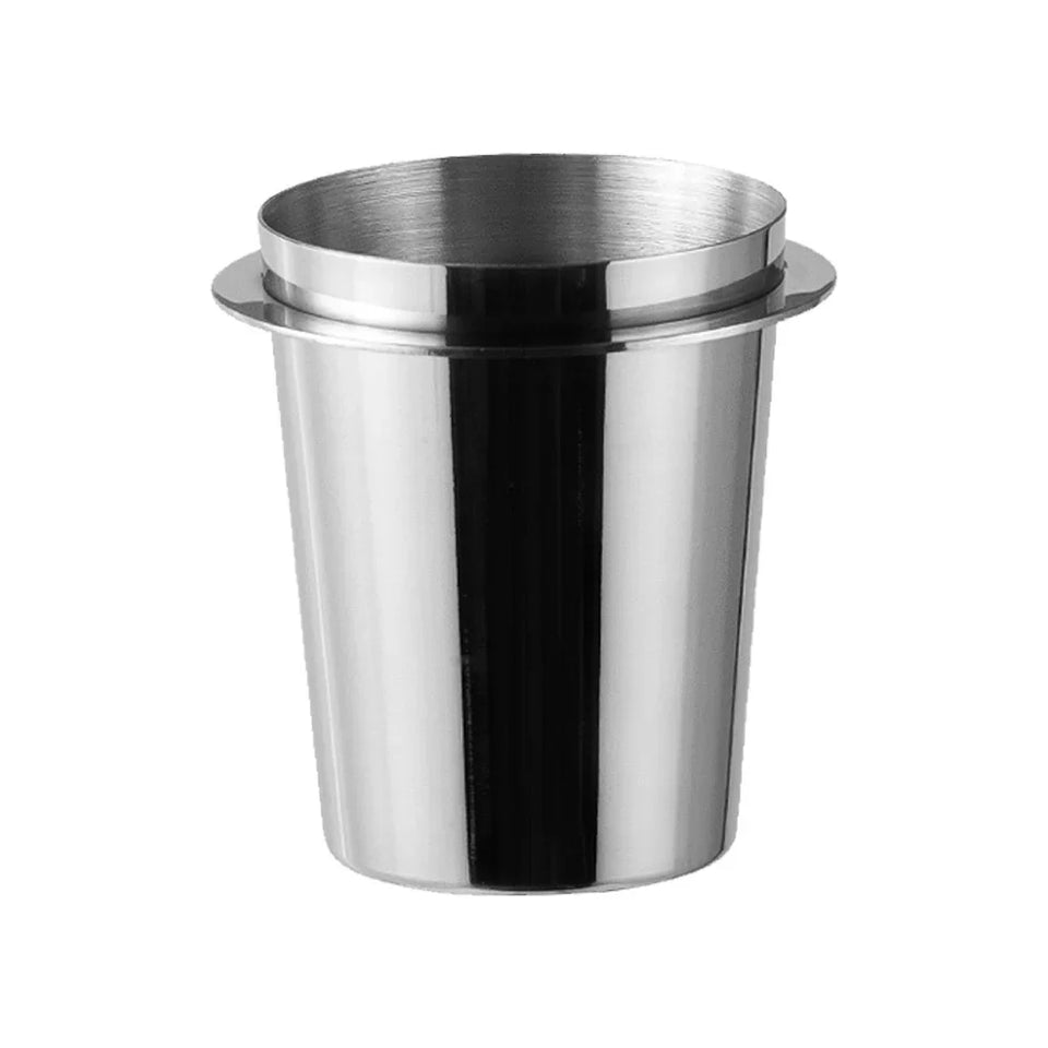 Coffee Dosing Cup 51/54/58mm Coffee Bean Measuring Cups Stainless Steel Replacement Cafe Barista Tool for Espresso Machine