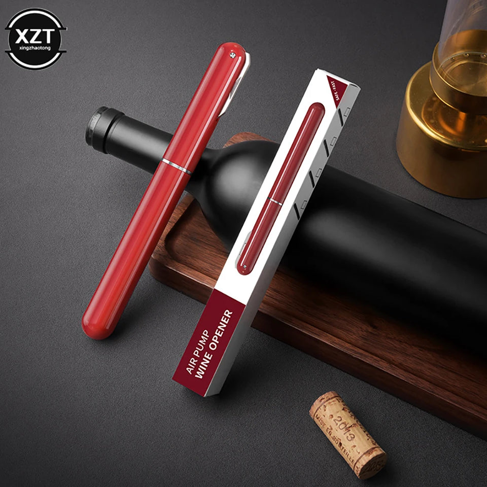 Air Pressure Needle Corkscrew Pen Shaped Air Pump Wine Corkscrew Portable Corkscrew Tools