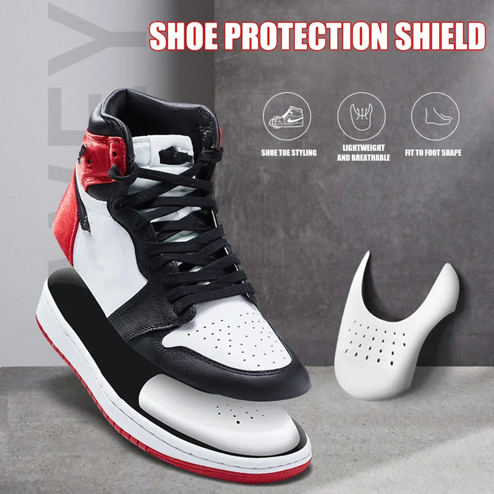 5pairs Crease Protector Shoe Head Stretcher Sneaker Anti Crease Wrinkled Fold Shoe Support Toe Sport Crease Protector Dropship