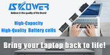 SKOWER 42Wh WDX0R Battery 3CRH3 for Dell Inspiron 13 5000 7000 7580