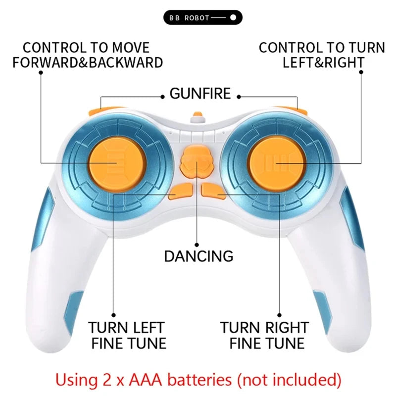 2026 New B78B-RC Robot Electronic Robot Kid Electronic  Gift Intelligent Remote Control Robot