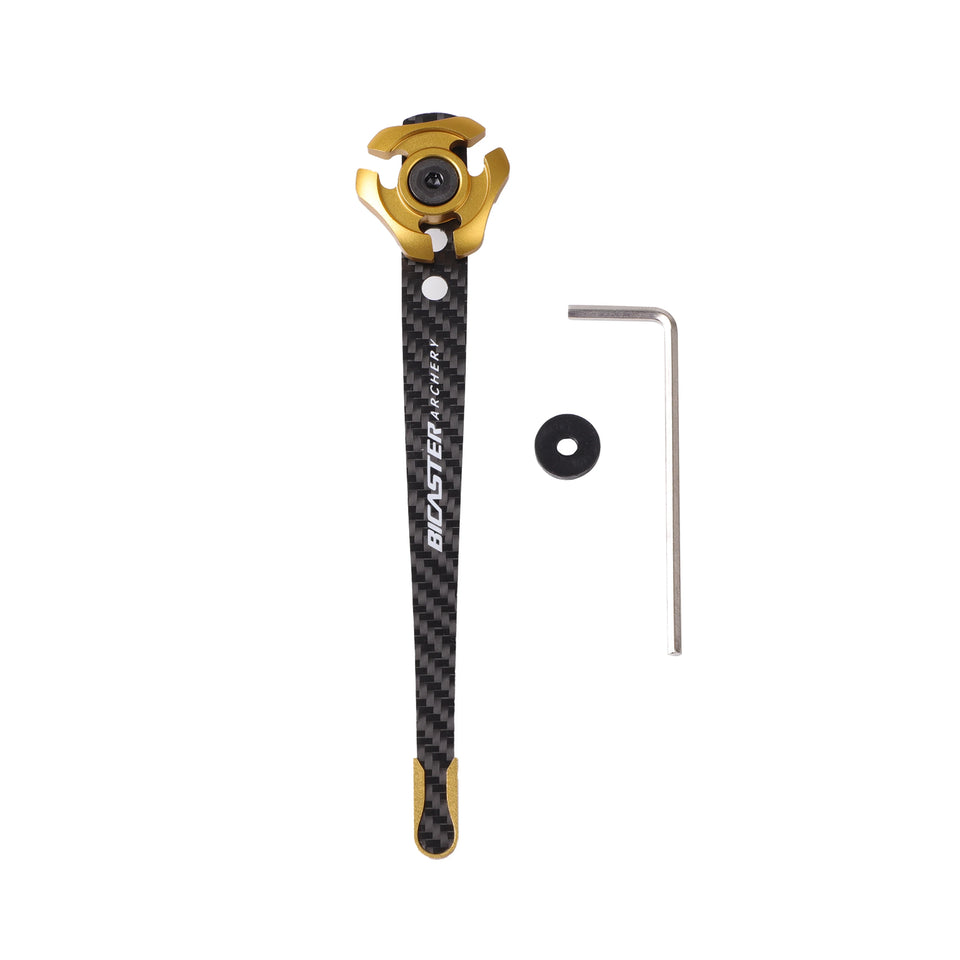 Archery Bow Clicker NIKA Adjustable Clicker Carbon Fiber Clicker Aluminum Alloy For Recurve Bow Arrow Hunting Shooting Accessori