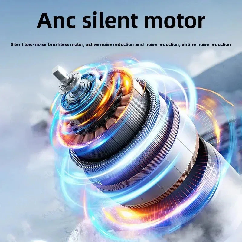 2025 New Cooling Handheld Fan with Ice Pack and Silent Operation100 Portable High-Speed Fan USB Mini Fan