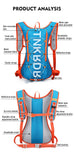 ThinkRider Bicycle Bike Bags Water Bag 12L Portable Waterproof Road Cycling Bag Outdoor Sport Climbing Pouch Hydration Backpack