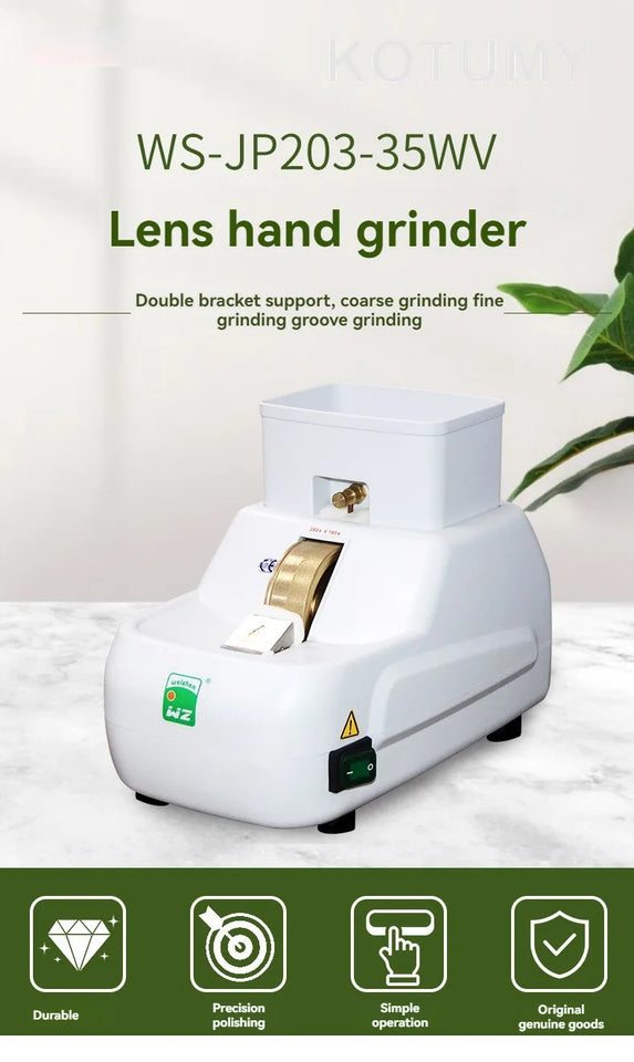 Lens Hand Grinder Is A Good Helpergood Helper For Hand Grinding, Rough Grind, Fine Grinding, V-shaped Grooveprocessing Grinder