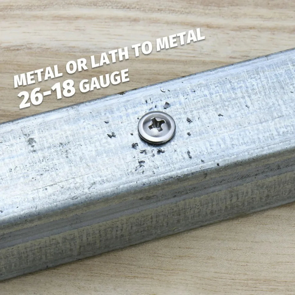 Self-Tapping Sheet Metal Screws   Truss Head High-Strength Quick Tapping Screws Lath to Metal #8 M4.2
