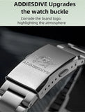 ADDIESDIVE AD2066 Men's Luxury Watch 10Bar Waterproof BGW9 Super Luminous 316L Stainless Steel reloj hombre VH31 Quartz Watches