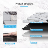 Art3d 10 Pack Peel and Stick Backsplash Tile for Kitchen Bathroom FirePlace Vanitity, Self-Adhesive Wall Tile