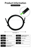 New Arrivals 2*4mm PTFE Tube for Ender3 CR10 Kobra Series Extruder Hotend PTFE Pipe for Elegoo Flashforge Snapmaker 3D Printer