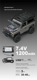 1/12 4WD Off-Road RC Car MN98 MN99S 2.4G Remote Control SUV Electric Climbing Car Toy for Kids Official Licensed Model Guard 90