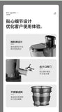Juicer Slag Juice Separation Small Household Large Diameter Commercial Mixing Juicer Automatic Slow Juice Machine