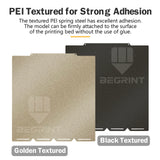 Build Plate For Snapmaker U1 Upgrade Accessories Build Plate Smooth PEI Steel Plate Super Adhension Heat Bed For Snapmaker U1