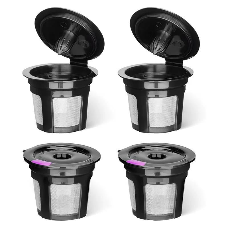 2025 Hot Style Reusable K Cups For K Mini, K Elite, K Classic, K Compact, K Latte, K Select And All 2.0 & 1.0 Coffee Makers