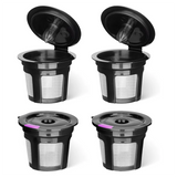 2025 Hot Style Reusable K Cups For K Mini, K Elite, K Classic, K Compact, K Latte, K Select And All 2.0 & 1.0 Coffee Makers