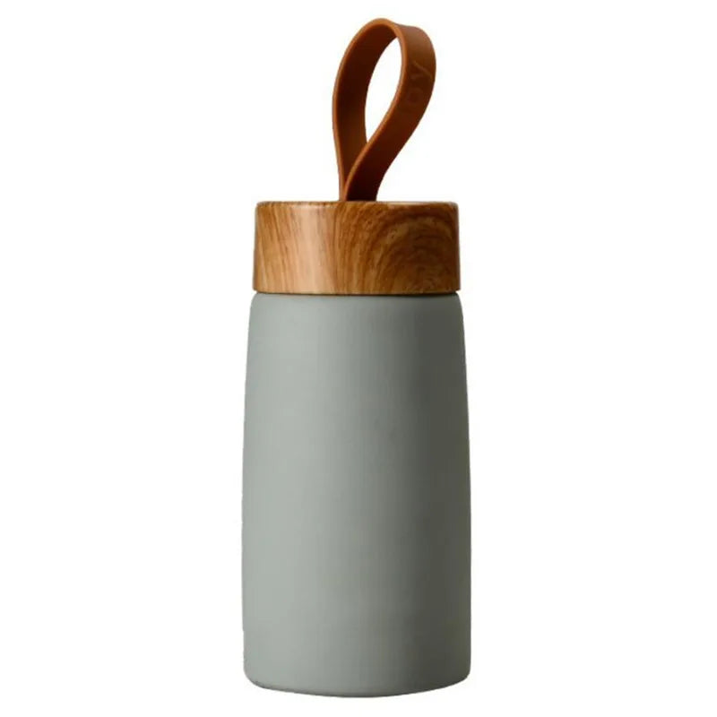 Insulated Coffee Mug 304 Stainless Steel Tumbler Water Thermos Vacuum Flask Mini Water Bottle Portable Travel Mug Thermal Cup