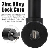 WEST BIKING Bicycle U Lock MTB Road Bike Padlock Portable Anti-theft Safety Motorcycle Scooter Cycling Lock Bicycle Accessories