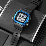 SKMEI 2126 Digital Countdown Sports Watches for Men LED Display Waterproof Stopwatch Mens Wristwatch Alarm Clock montre homme