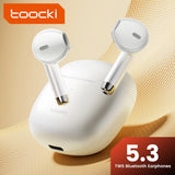 Toocki TWS Wireless Bluetooth Earphones 5.3 IPX4 Waterproof Headset 12M Transmission Distance Long Standby Earbuds Headphones
