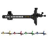 Sanlida 6inch 9inch X10 Compound Bow Sight Carbon Bar Directions Adjustable Right/Left hand Archery Competition Shooting Target