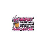 Book Enamel Pin Coffee Brooches for Lapel Pins Quote Phrase Words Badge on Backpack Clothing Accessories Fashion Jewelry Gifts