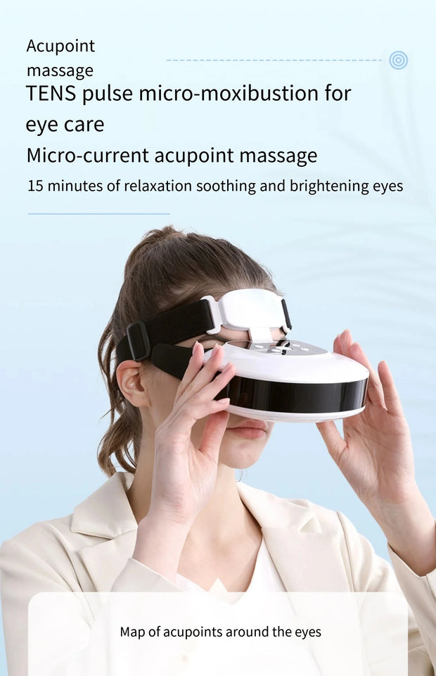 Student myopia correction, astigmatism, children's vision training device, eye protection device, and eye massage device
