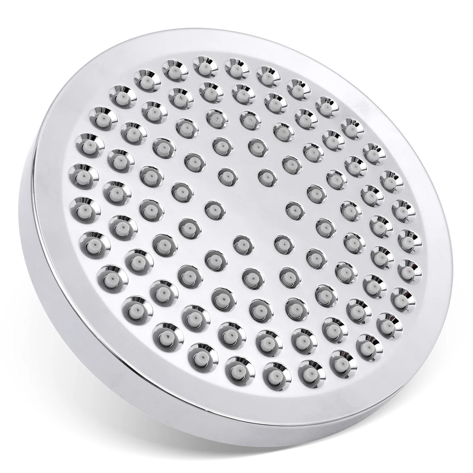 Shower Head High Pressure Rain Adjustable Stainless Steel 6 Inch Wall Mounted Rainfall Shower Bathroom Accessories Replacement