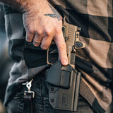 Belt Loop Holster for Sig Sauer P320 X5  Sig P320  Holster M18 M17  Index Finger Released Right Hand