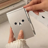 Cute Bear Notebook Mini Journal Notepad Portable Pocket Book Small Blank Diary Notepad for School Office Supplies Gift