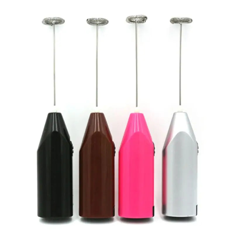 Portable Electric Hand Mixer with Stainless Steel Whisk Beater Attachments Lightweight Blender for Baking & Cooking