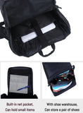 Shoulder Bag Large Capacity Outdoor Leisure Travel Waterproof Wear Resistant PU Sports Mountaineering Bag With Shoe Compartment