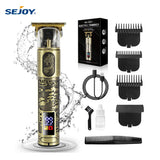 SEJOY Electric Hair Cutting Machine Adjustable Precision Professional Hair Clipper For Men Adults Kids Cordless Hair Trimmers