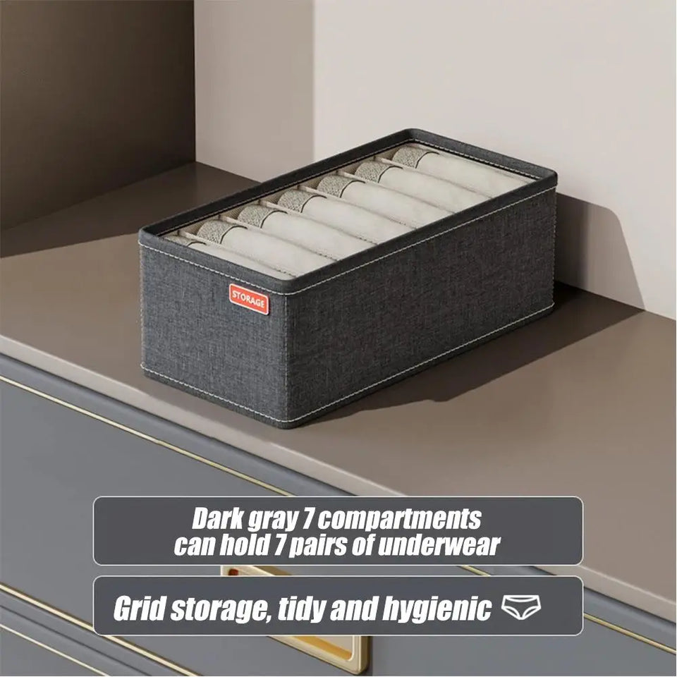 Underwear Organizers Socks Bra Storage Box Cabinet Drawer Organizer Storage Clothes Arrange Household Classified Storage Case